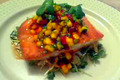 How To Make Seared Salmon With Fresh Mango Relish
